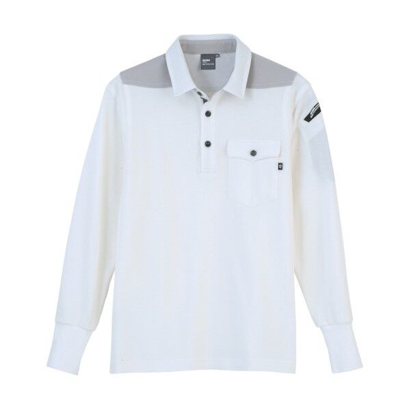 長袖ポロシャツ6055-32-L 6055-32-L 1着