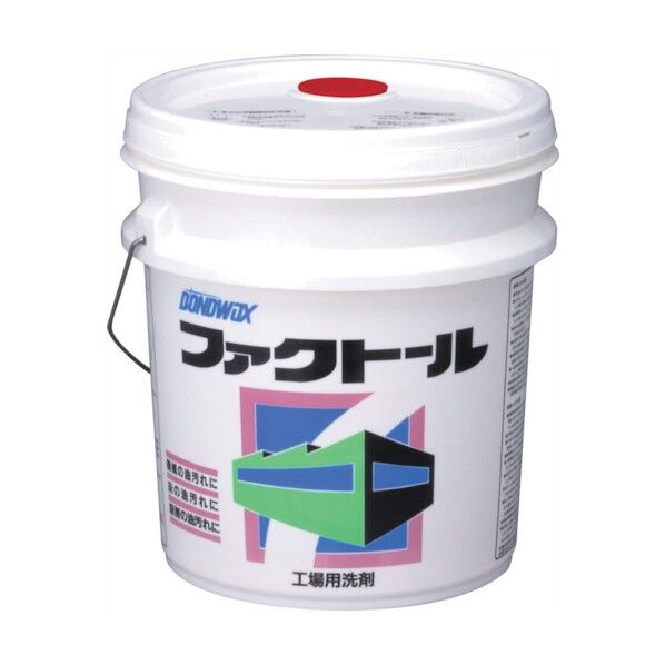 工場用アルカリ性洗剤 ファクトール 18L 5287 1点