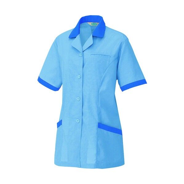 半袖スモックAZ5369-007サックスSS 007サックス SS 5369 1