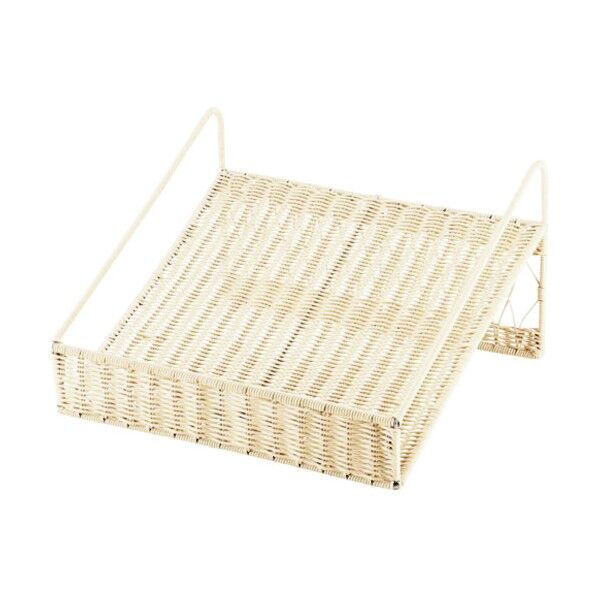 樹脂横置キフランスパンスタンド 深型(白) (白) 深型 WHL7501 1個