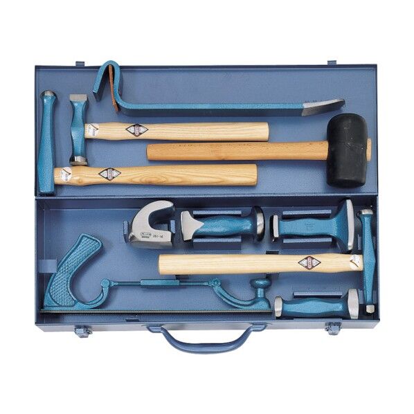 車両板金用修理工具セット(10本) 25100 1点