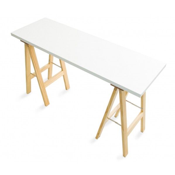 ワークデスク WOOD PEG(ウッドペッグ) 幅120×奥行き40×高さ72cm 0NB-WT223 1個