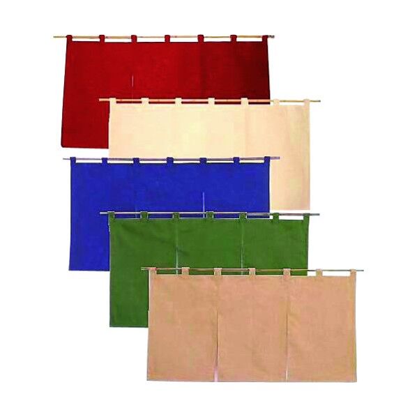 半間のれん 綿麻無地 001-02 紺 YHV0203 1点