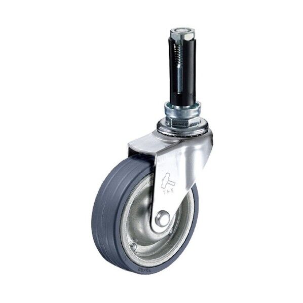 EUシリーズ自在プレスタイヤ車65mm 平戸車 4201EUPR65 1個