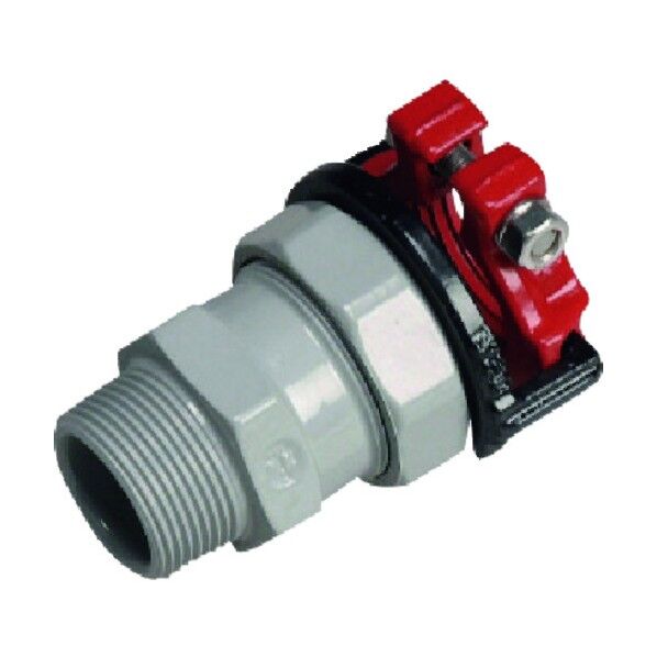 カワニシ 内外面被覆鋼管用継手 Xおねじ付ソケットD40 SKXOSD40 1点