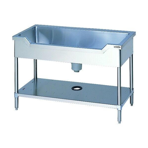 舟型シンク バックガードなし900×600×800(ホース付) BSF1-096N 1点