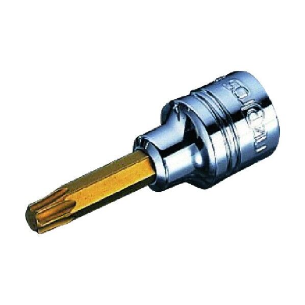ヘックスローブソケット 6.3sq.T型トルクスビットソケット T10 先端寸法2.72mm NQ4T10