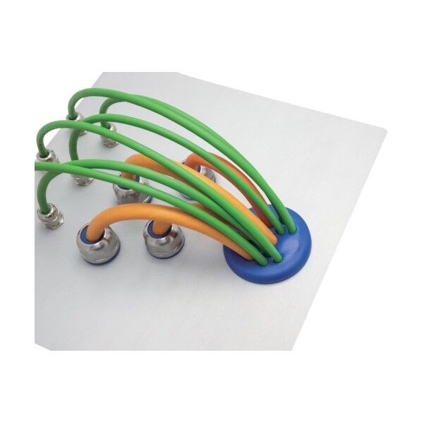 集約丸形ケーブルエントリープレート(FDA準拠・35本配線) KEL-DPZ-HD63/35-70362 1点