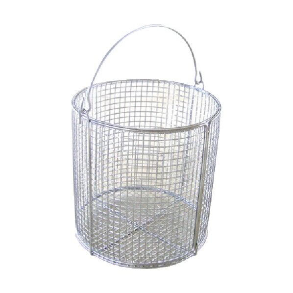 ステンレス 洗浄カゴ(丸型)