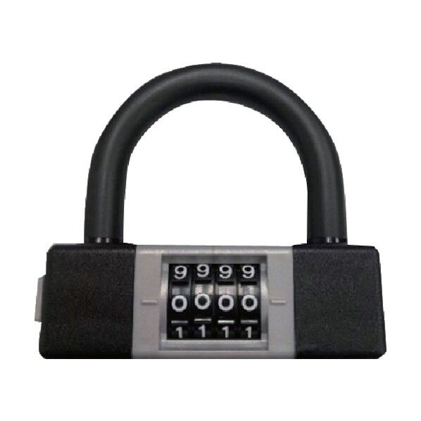 フジテック BPプッシュ式Wロック ブラック/シルバー B-10813 1点...