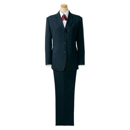 レディースジャケット（ノーベント）（受注生産） 008ネイビー 7 151 1