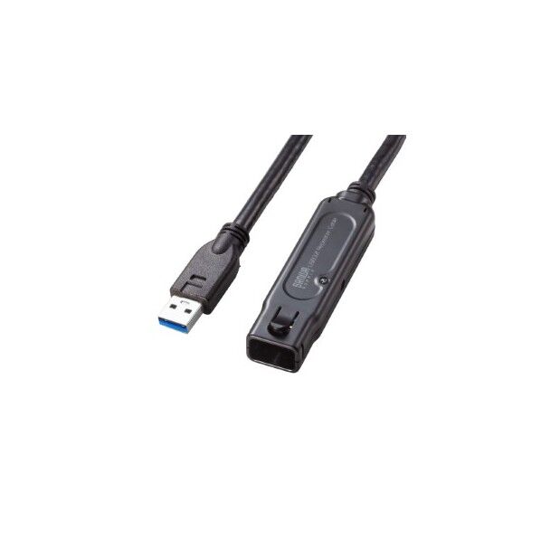 USB3.2アクティブリピーターケーブル10m(抜け止めロック機構付き)