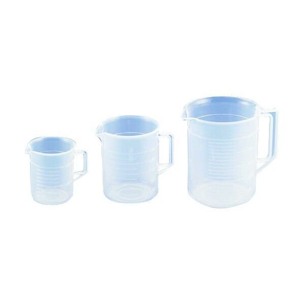 ポリプロピレン手付ビーカー 1030 1L 1L BBC05030 1点