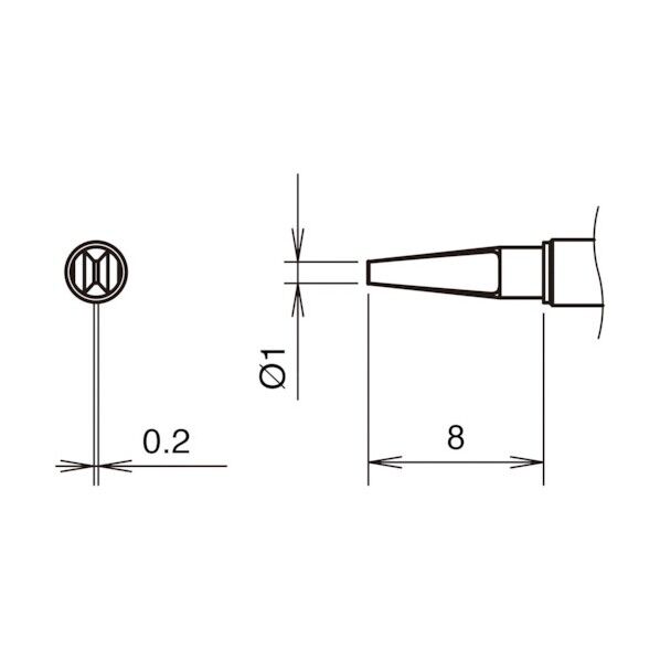 FX-100用交換こて先 T38シリーズ