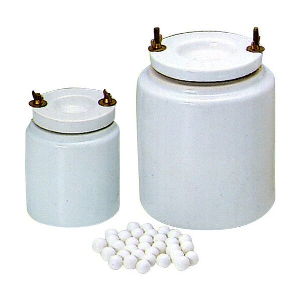 磁製ポットミル(ボール付)150mm