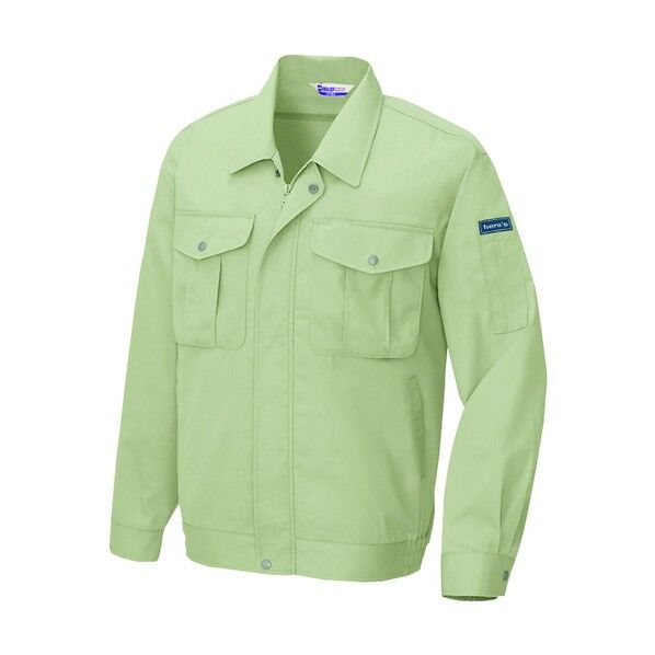 長袖サマーブルゾン(男女兼用) 005アースグリーン LL 590 1