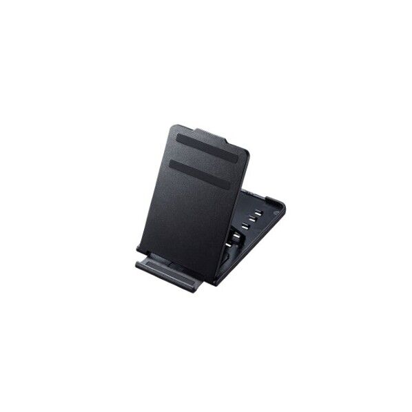 サンワサプライ 折り畳みスマートフォン・タブレットスタンド PDA-STN33BK 1点