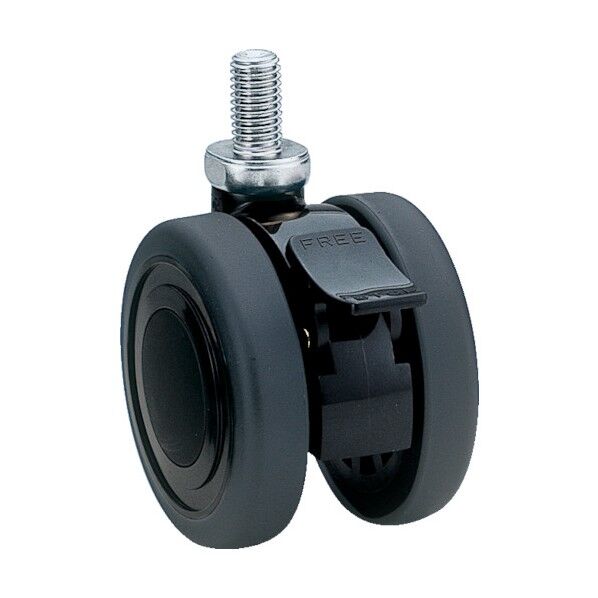 東海 エラストマー車輪 75径 TE75N12SL-22 1台