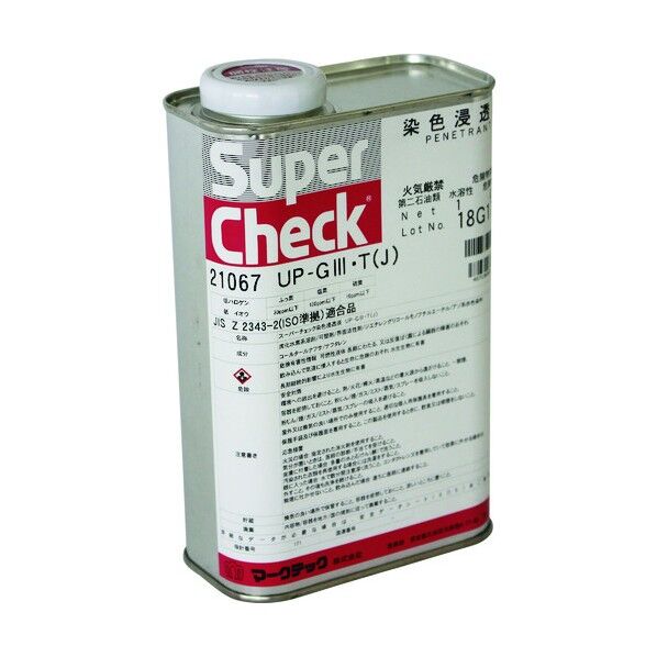 MARKTEC スーパーチェック 浸透液 UP-G3・T(J) 1L缶 C002-0021067 1台