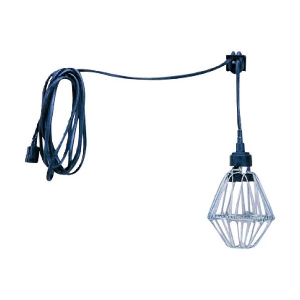 カドキ 提灯コード1灯用 (金網ガード付・電球別売)3m YTY20 1個