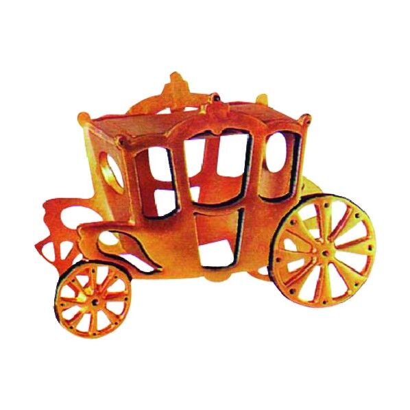 デコレリーフ シリコンモルド 0246 馬車 WML09 1点