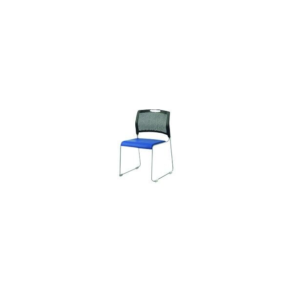 ※法人専用品※プラス 706746会議イス インディゴブルー FRS-10L IB 1点