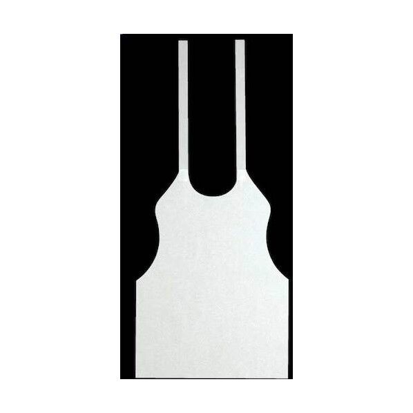 紙エプロン 八折 無地 中 200210 1点