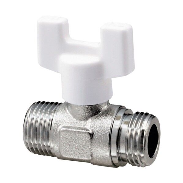 ボールバルブ ユーボール AU1型 (黄銅) Rねじ×Gねじ メッキ付