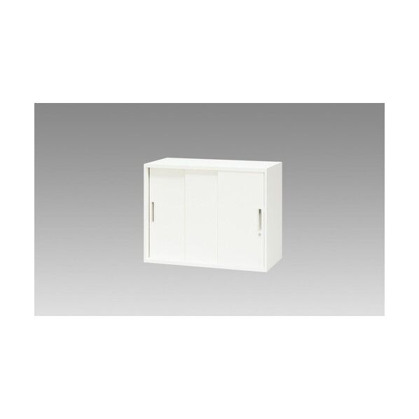 スチール引違い書庫 CW-0907H3-WW 1点