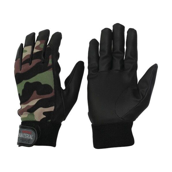 おたふく手袋 おたふくピーユーウェーブL L 迷彩 K-18 1点