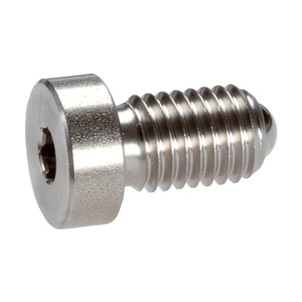 スプリングプランジャ ボール、ヘッド、六角穴付 ステンレス鋼