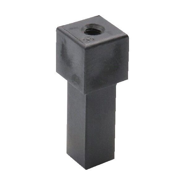 16mmアルミフレーム用ジョイント 1方向 穴付き AFA-1WH 1個