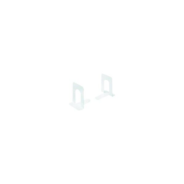 プラス ブックエンド L 白 10個/5組 (832128) B168J-L-WH5 10個