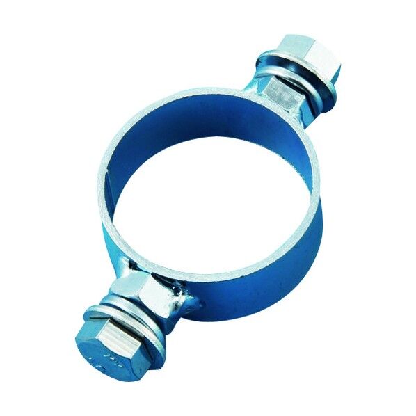 ポール用標識取付金具(両面表示用)金具381W 適合径:38.1mmΦ 安全標識 137382 1個