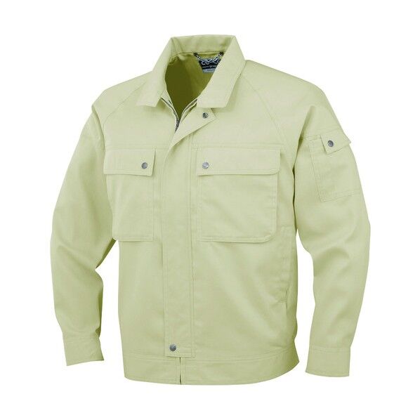 長袖ブルゾンP-6691 2Pベージュ5L