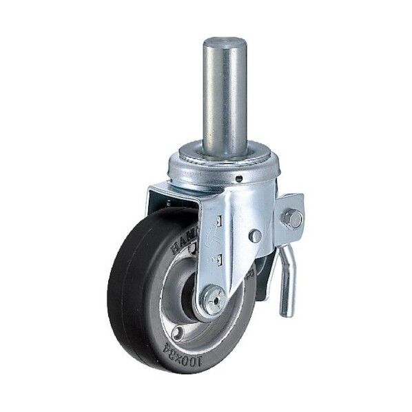 SKシリーズ自在SP付幅広ゴムB車150mm 平戸車 615SKWRB150 1個