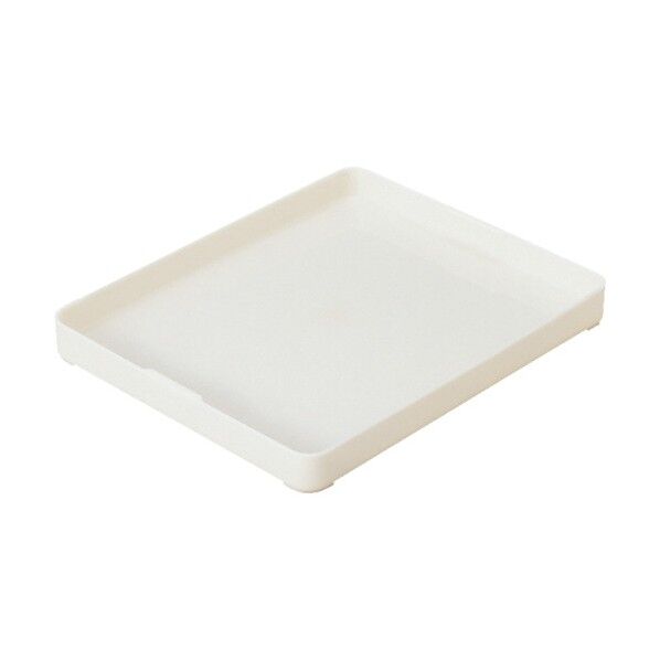 保冷ボックス 800163 ルドボックス中トレー2型乳白色