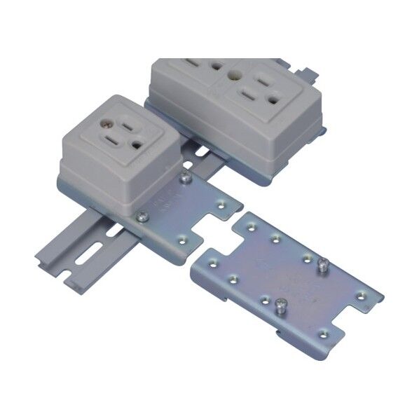 ACベース(DINレールコンセント取付用)