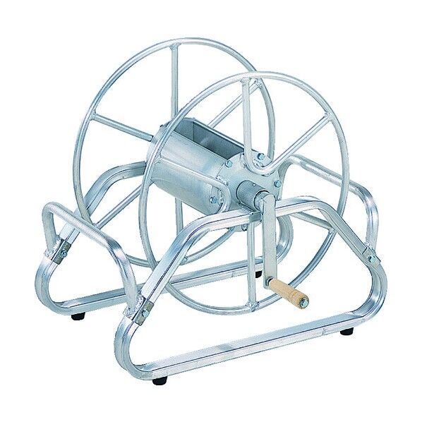 アルミ製ホース巻取機(リールのみ) 床置き型