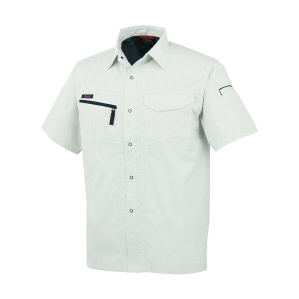 半袖シャツA-767 3プラチナSLEL A-767-3-EL 1点