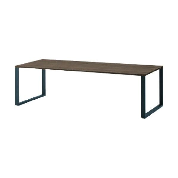 ノットワークテーブル両面D1100 天板ノルディックバーチ・脚サテンブラック JWL-241GES-TN 1点