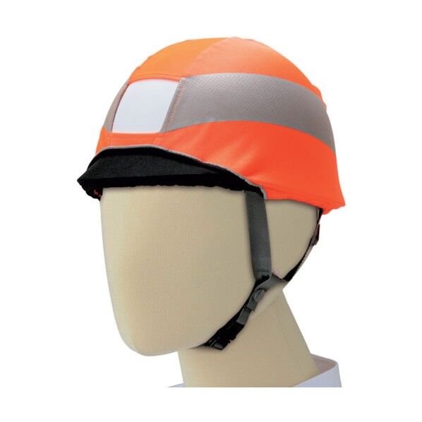 ミドリ安全 高視認ヘルメットカバーN 蛍光オレンジ