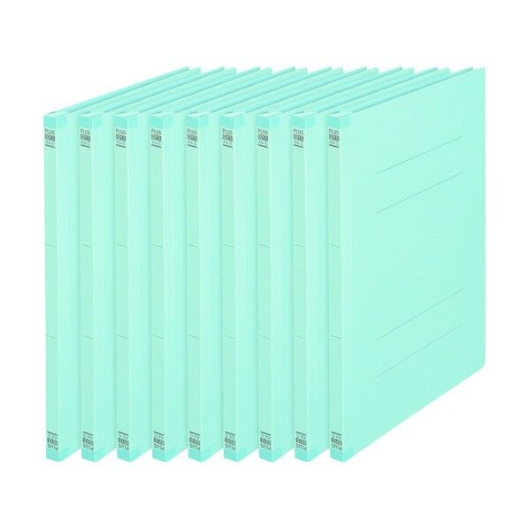 フラットF背補強 A4S NO.021S Rブルー (79431) NO.021S RBL 10冊