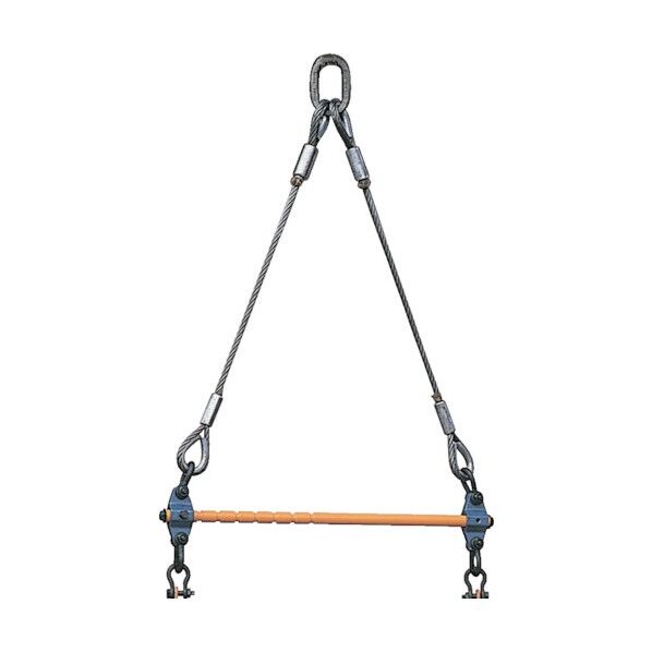 天秤(上部ワイヤロープ・リング付、キャパ調整式) LSB2H