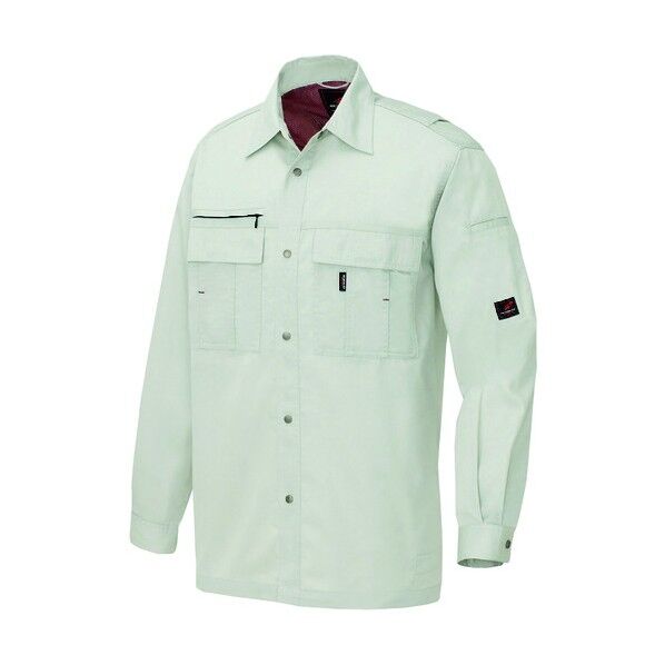 長袖シャツ(男女兼用)AZ5465-004シルバーグレーM 004シルバーグレー M 5465 1
