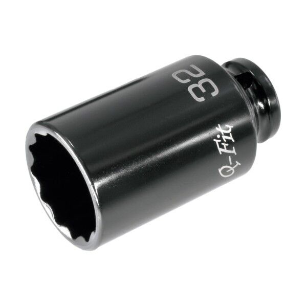 AP Q-Fit 1/2DR インパクトディープソケット 12PT 32mm 2002000034113 1点