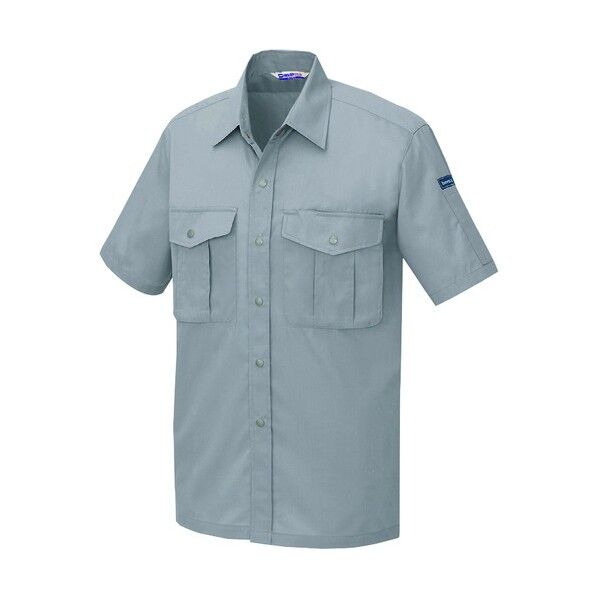 半袖シャツ(男女兼用) 004グレー 5L 596 1