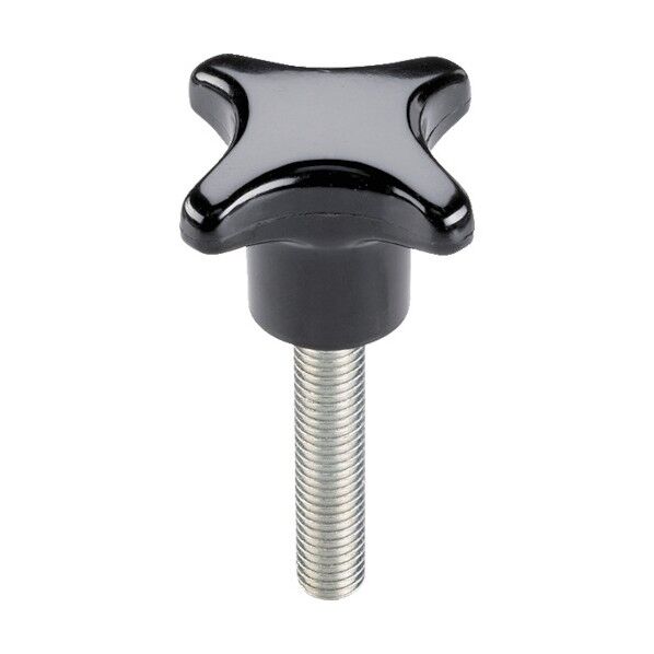 パームグリップ オネジ付 形状L スチール、亜鉛メッキ 24730.0051 1点