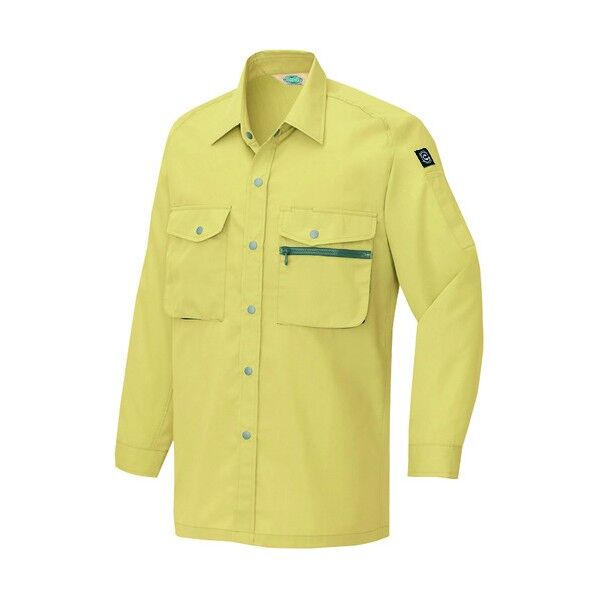 長袖シャツ（男女兼用） 119マスタード M 285 1