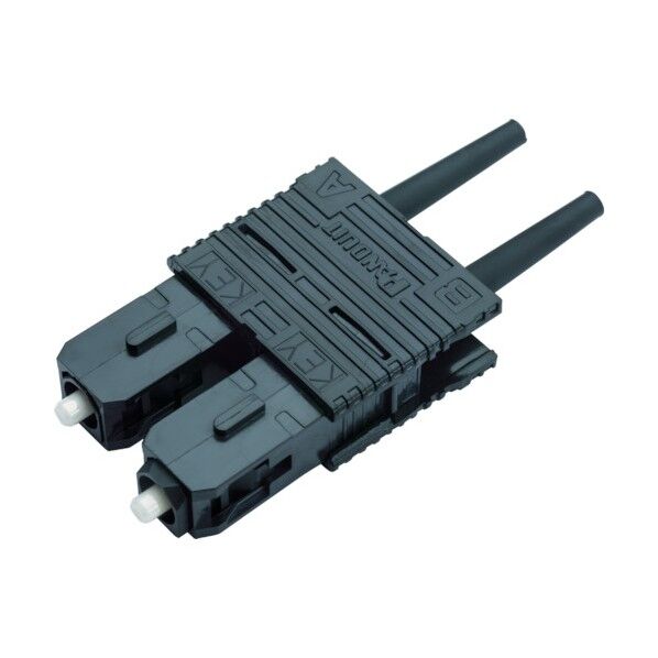 研磨済みSC光コネクタ デュプレックス